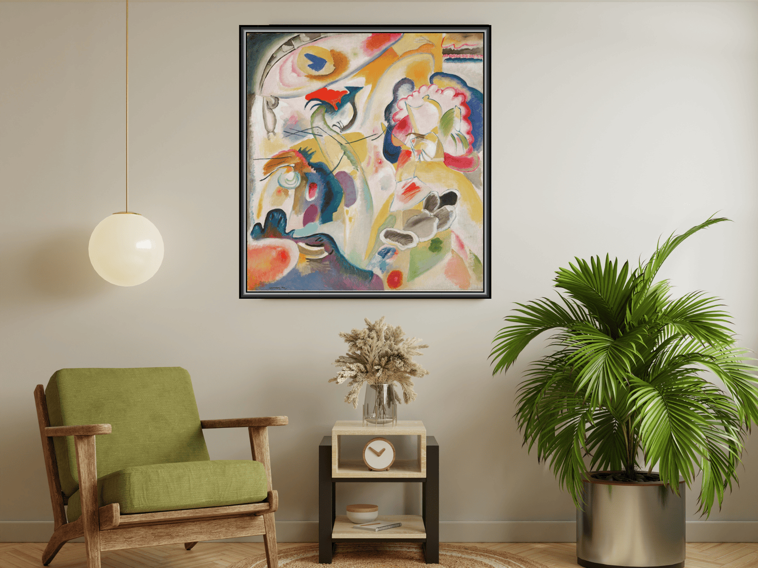 Improvisation Nr. 29 (Der Schwan) | Wassily Kandinsky