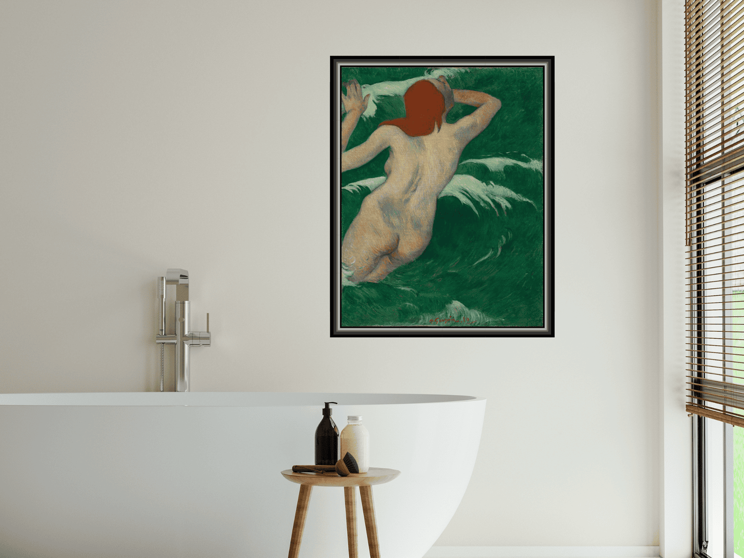 In den Wellen | Paul Gauguin