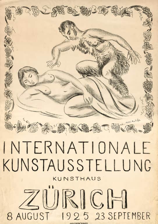 Kunstdruck „Internationale Kunstausstellung in Zürich“ von Henri Matisse, handgefertigt in Deutschland