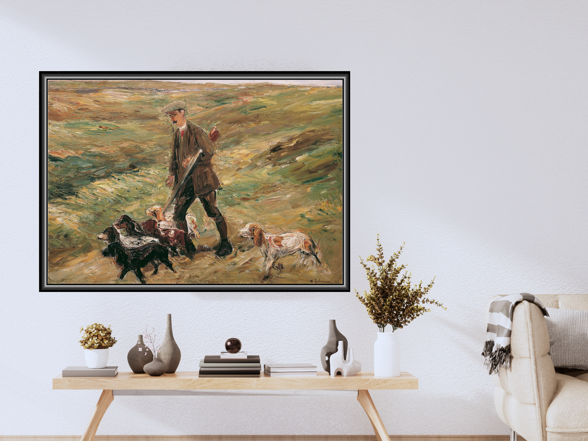 Jäger in den Dünen | Max Liebermann