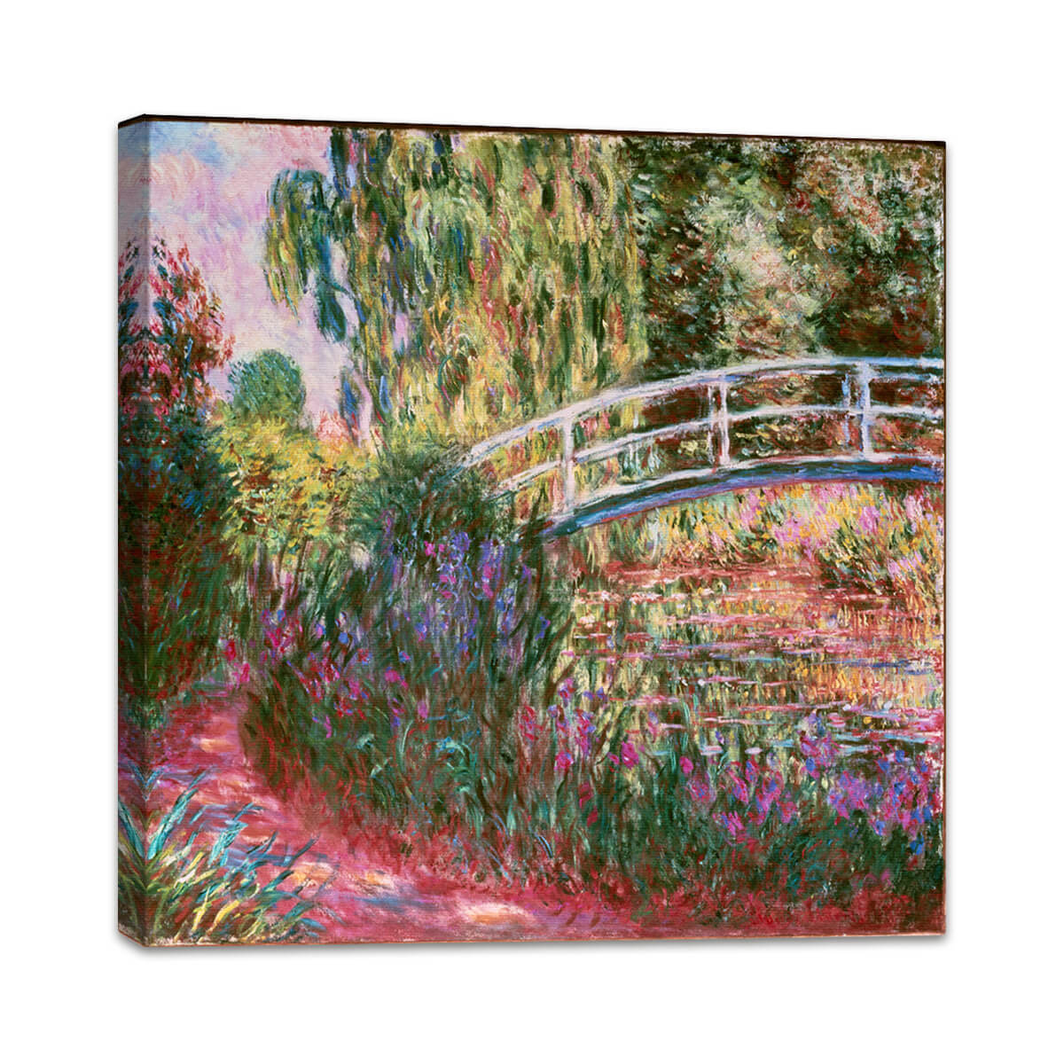 Japanische Brücke im Garten von Giverny | Claude Monet