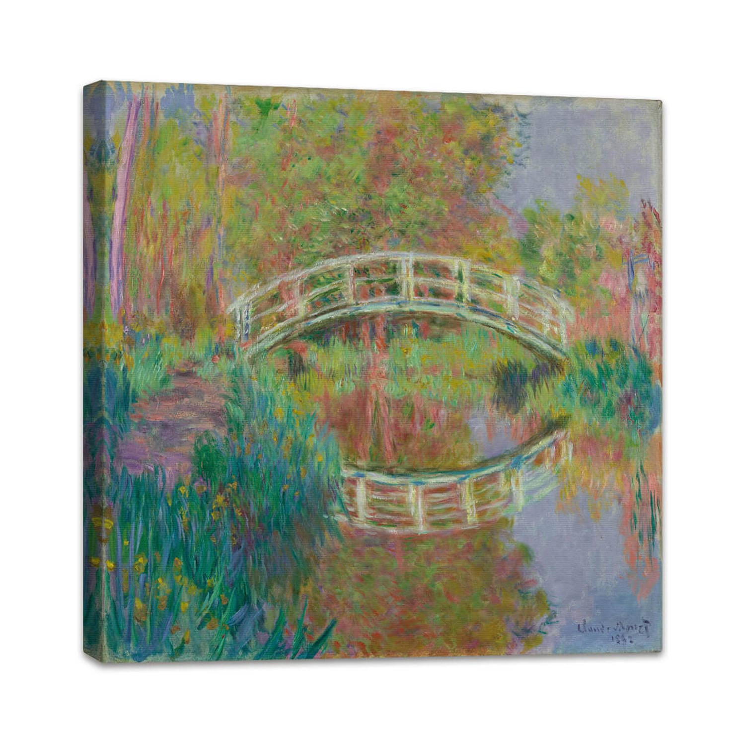 Japanische Fußbrücke, Giverny | Claude Monet