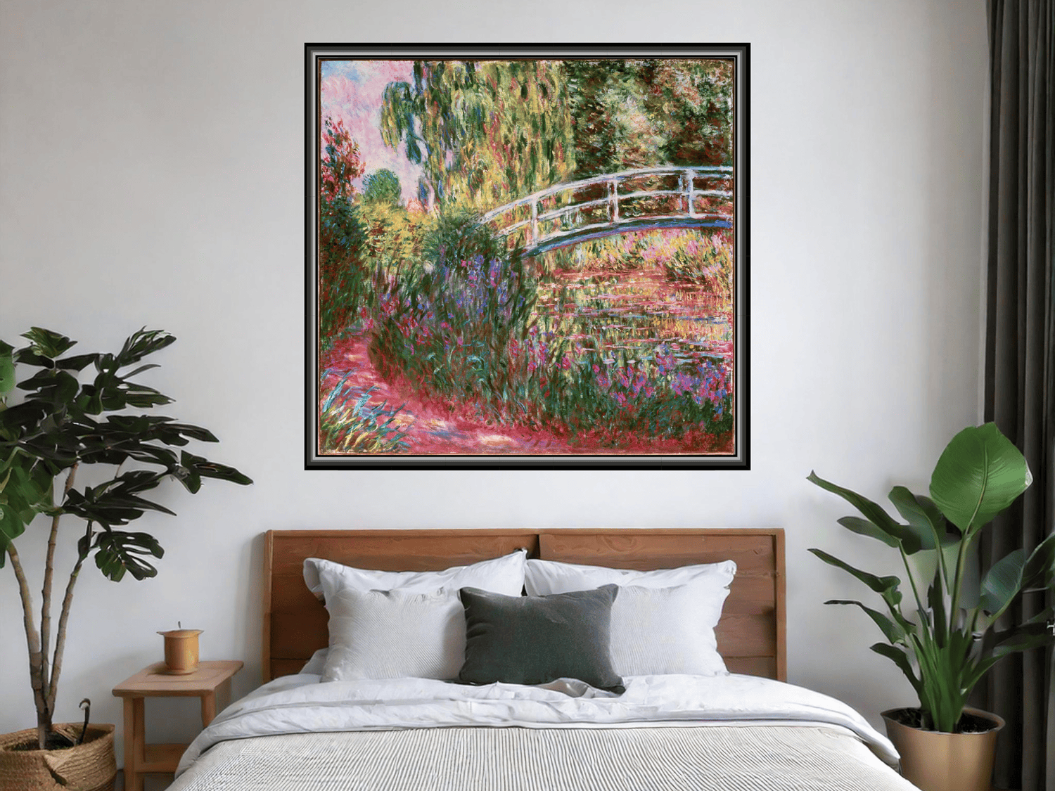 Japanische Brücke im Garten von Giverny | Claude Monet