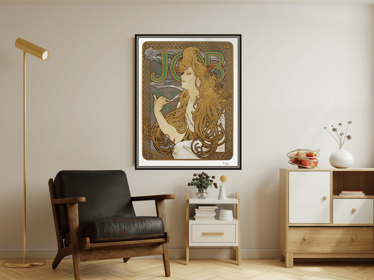 Job Cigarettes | Alfons Mucha