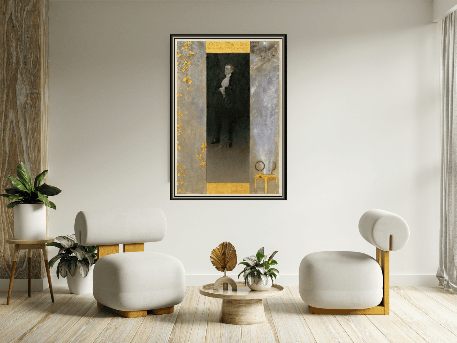 Josef Lewinsky als Carlos in Clavigo | Gustav Klimt