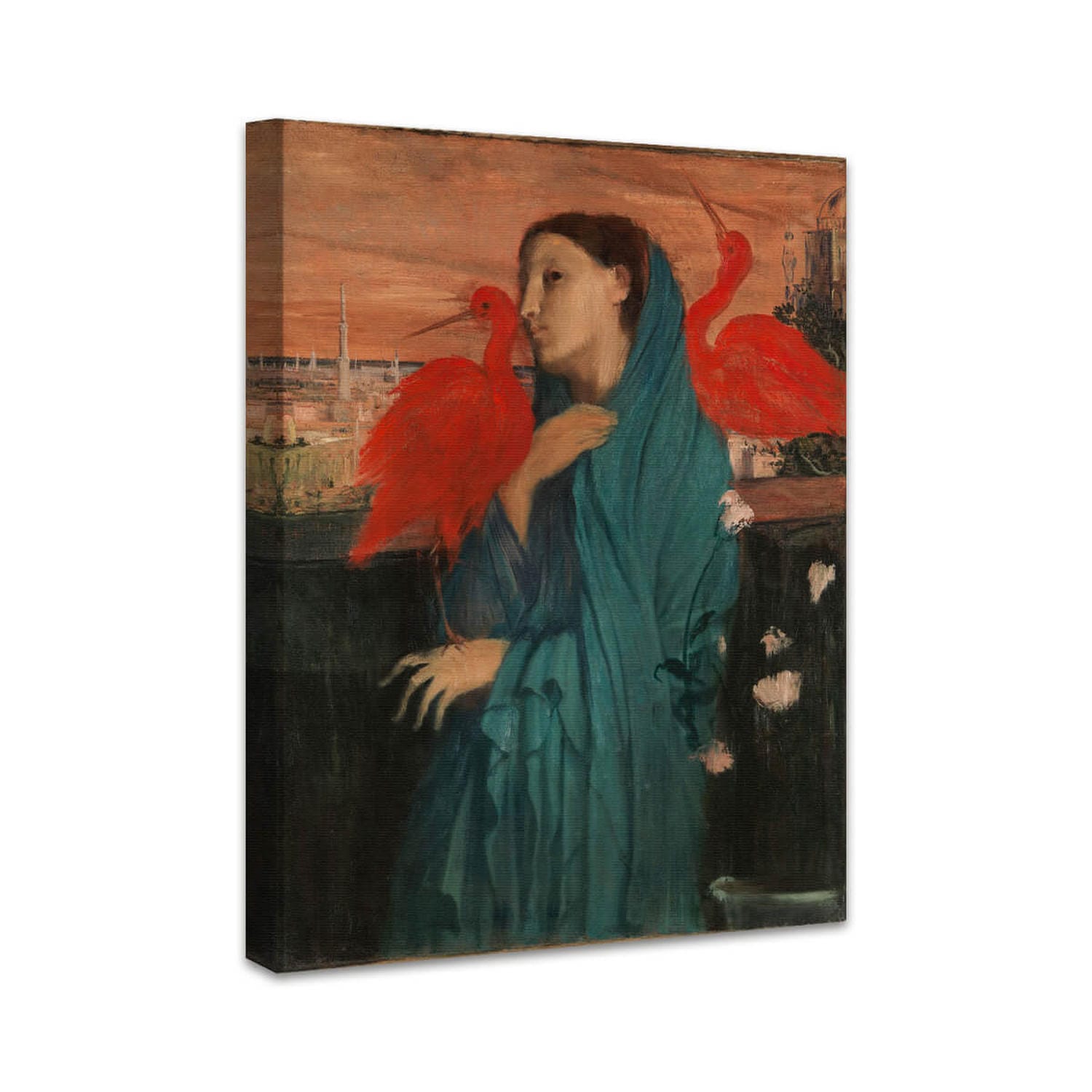 Junge Frau mit Ibis | Edgar Degas