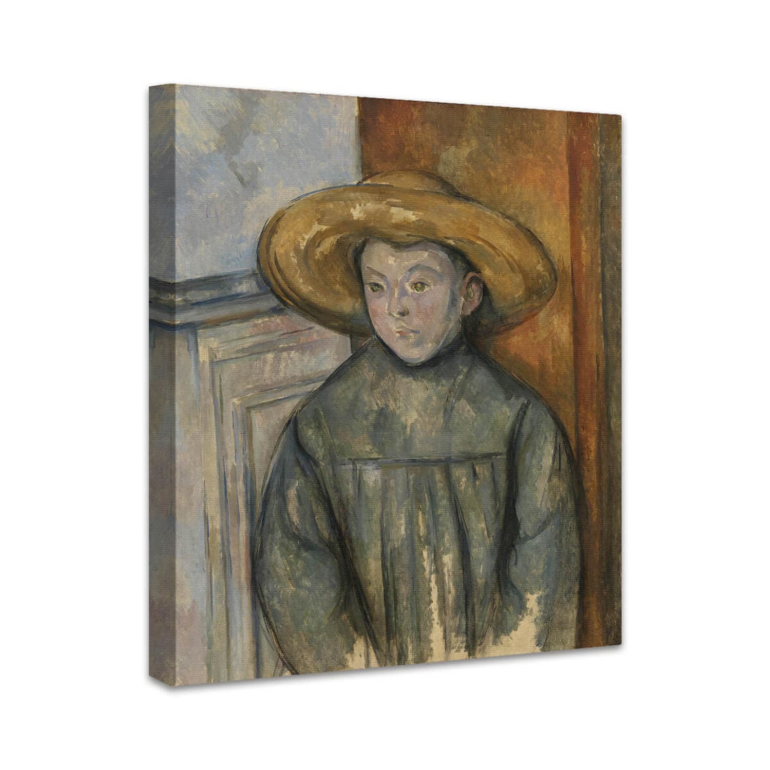 Junge mit Strohhut | Paul Cézanne