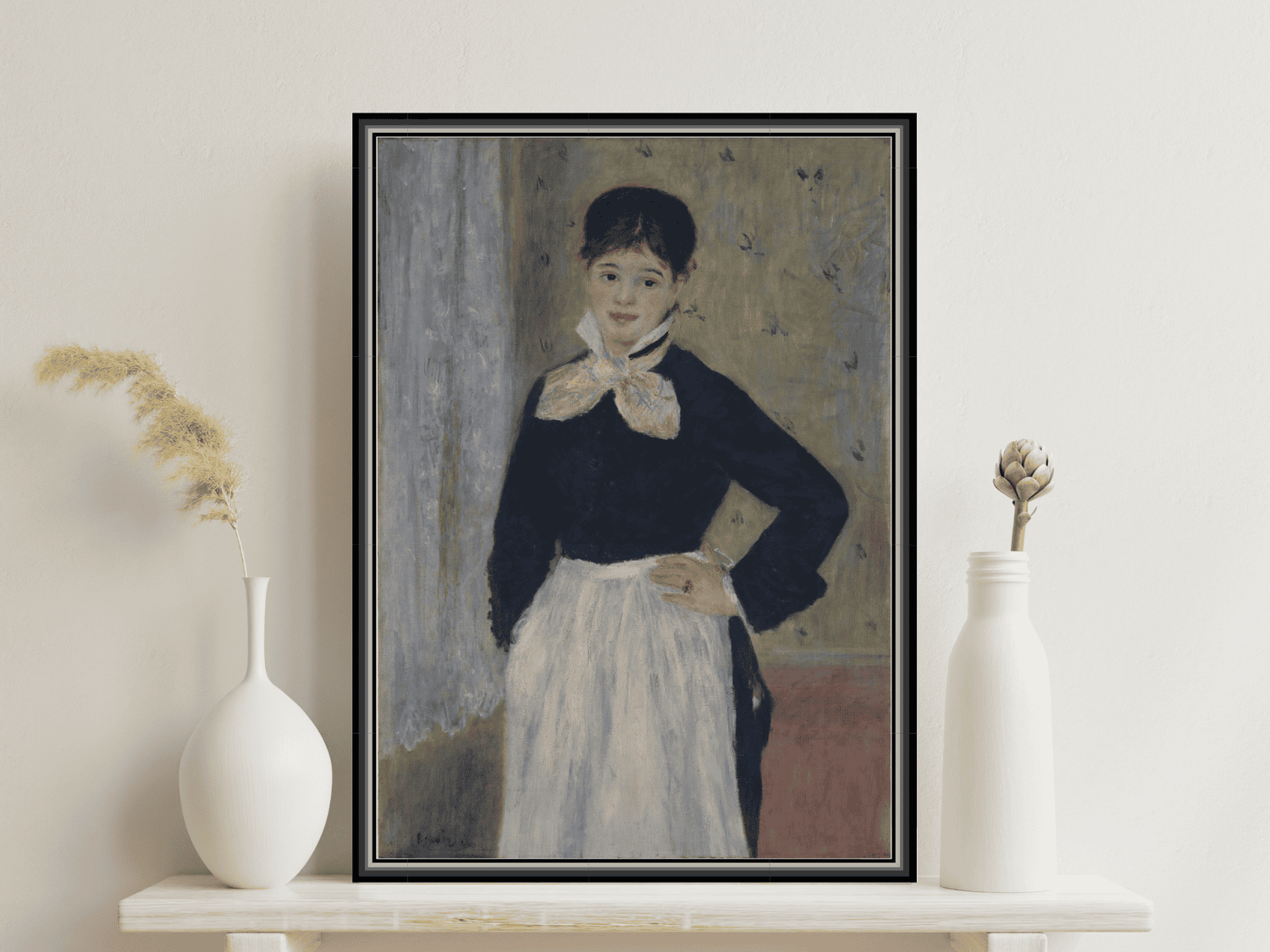 Junge Frau (Die Dienerin) | Pierre-Auguste Renoir
