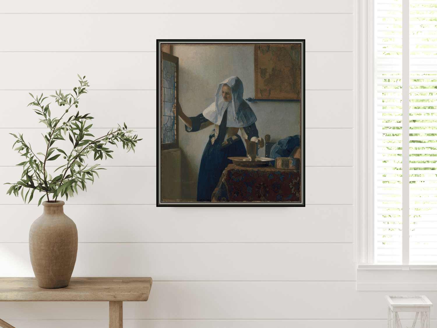 Junge Frau mit Wasserkrug | Johannes Vermeer