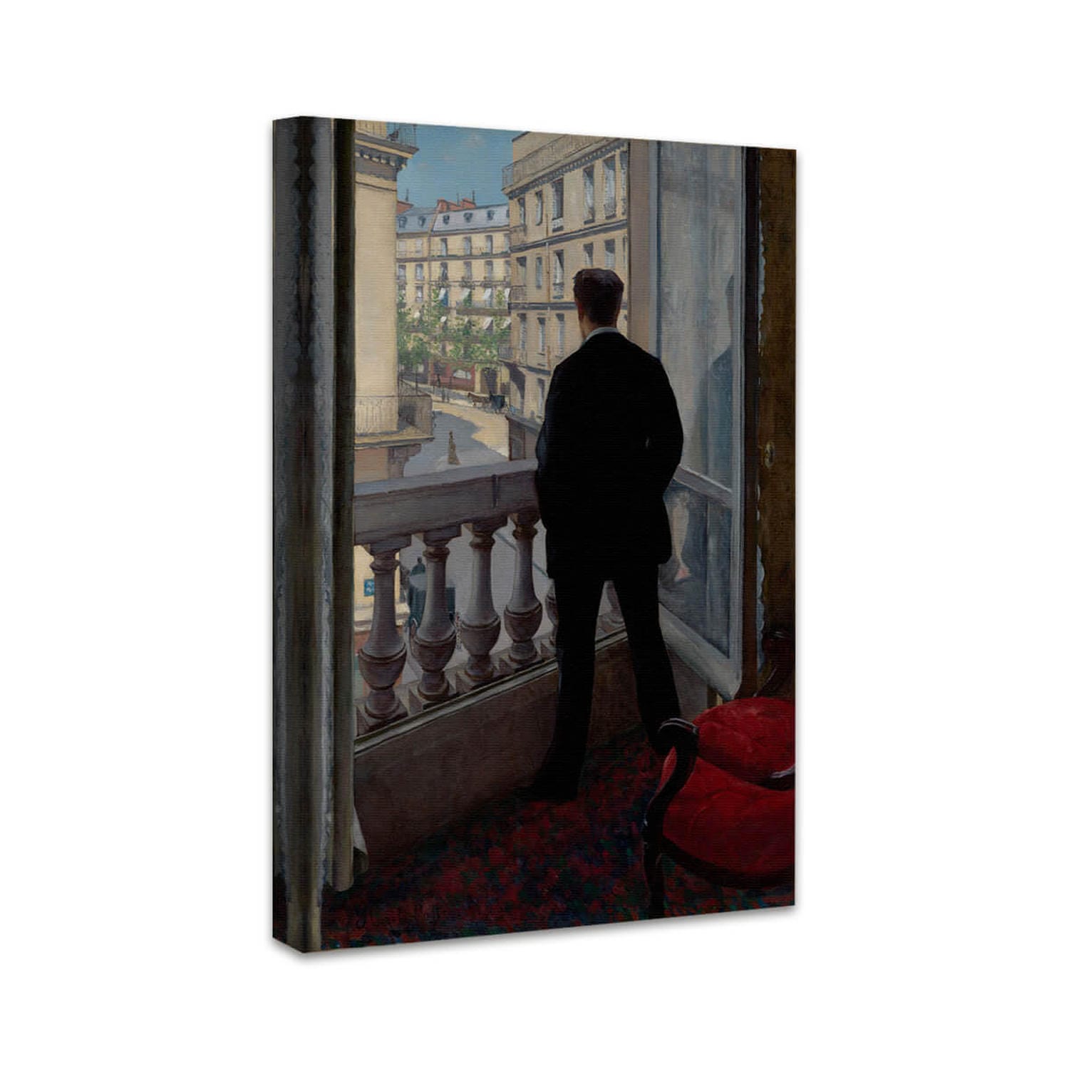 Junger Mann am Fenster | Gustave Caillebotte