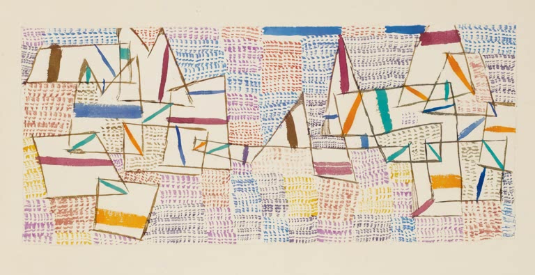 Kunstdruck „Küste der Provence 7“ von Paul Klee