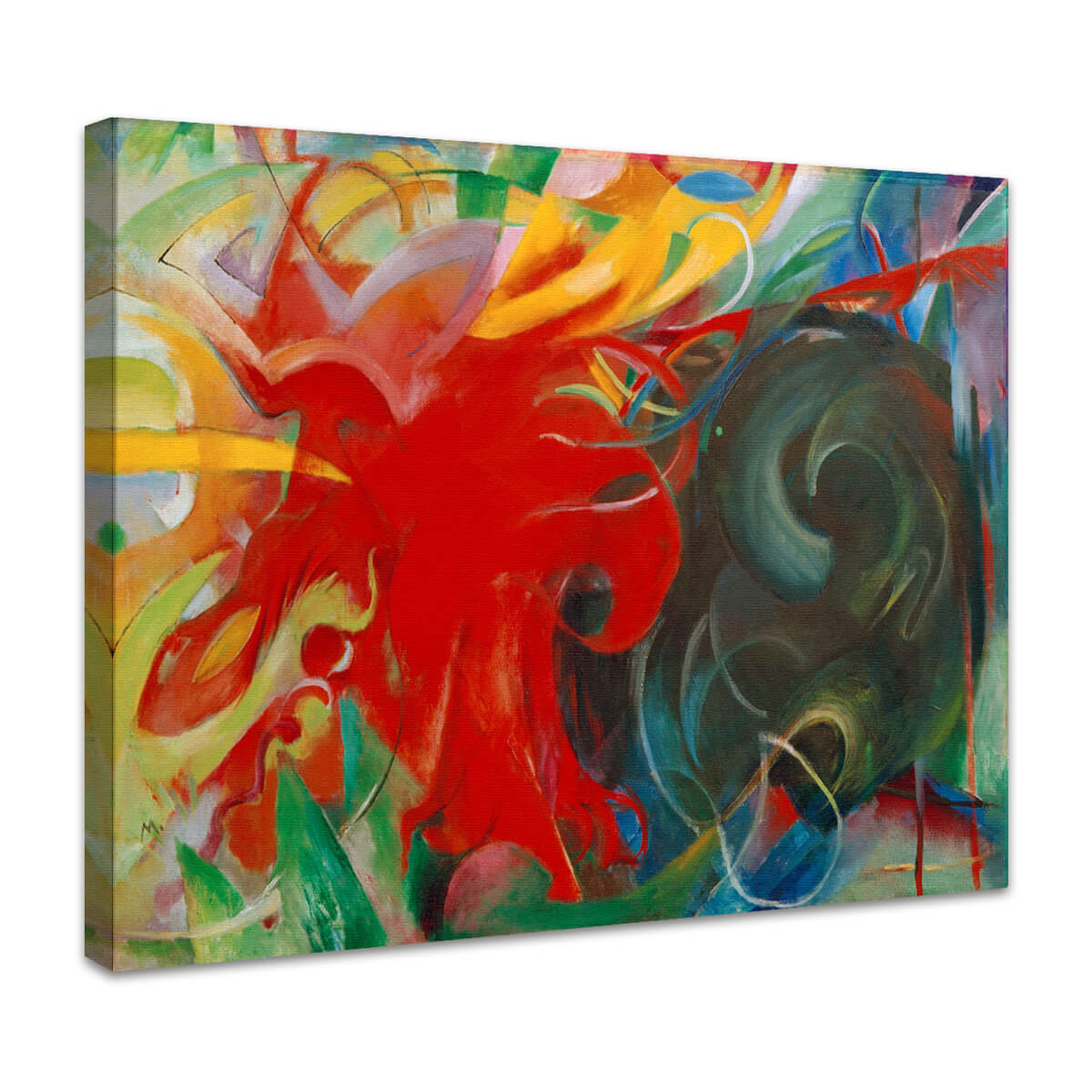 Kämpfende Formen | Franz Marc