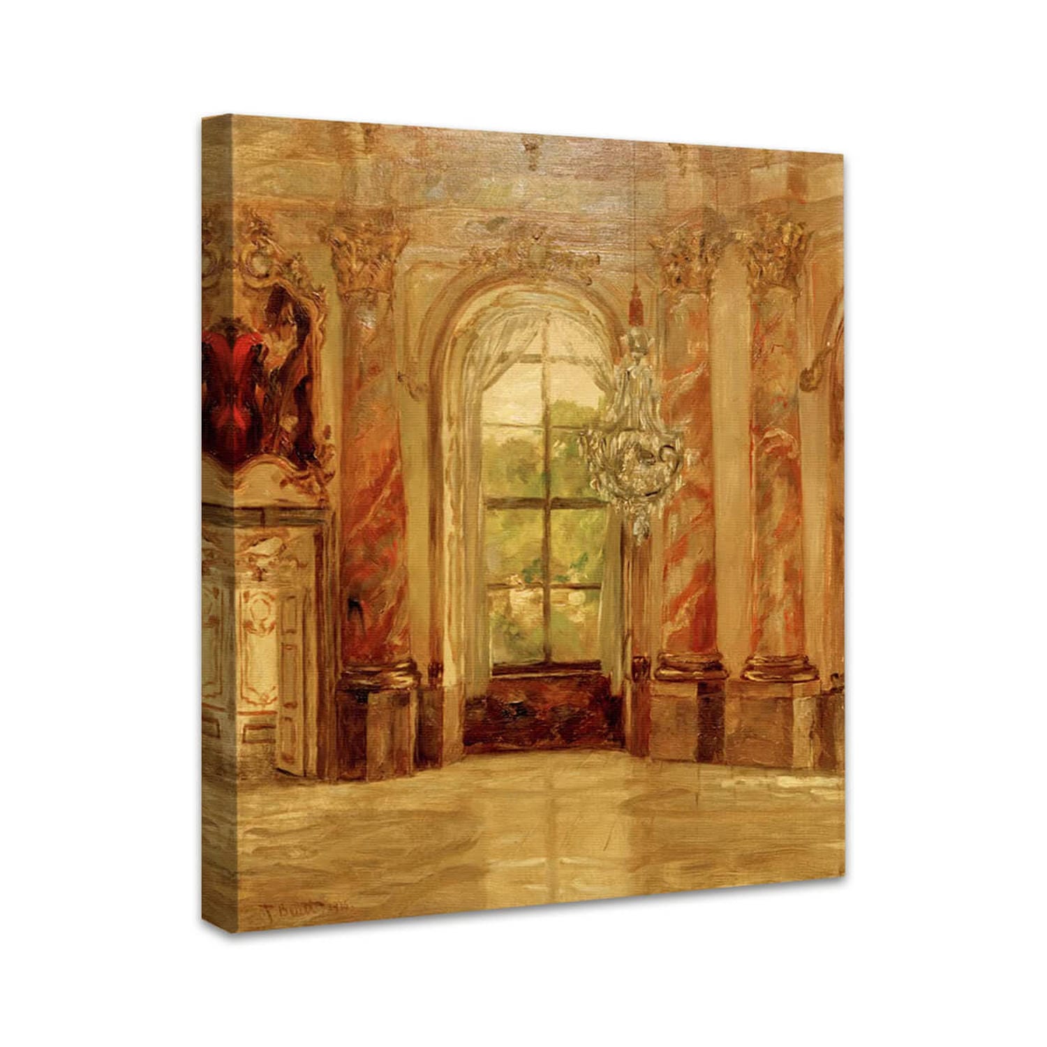 Kaisersaal im Schlosse zu Würzburg | Ferdinand Brütt