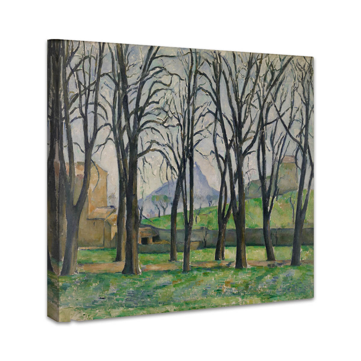 Kastanienbäume in Jas de Bouffan | Paul Cézanne