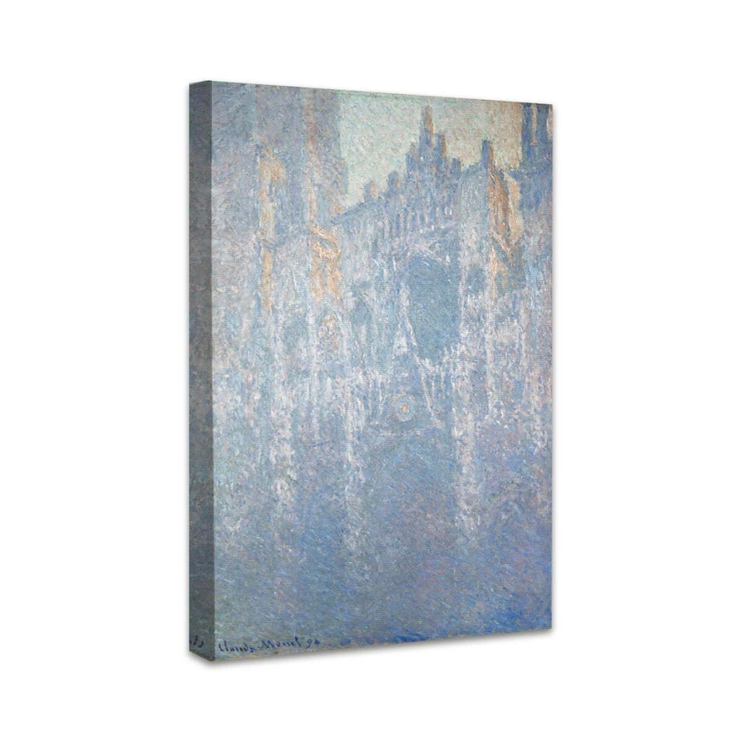 Kathedrale von Rouen, Morgens Nebel | Claude Monet