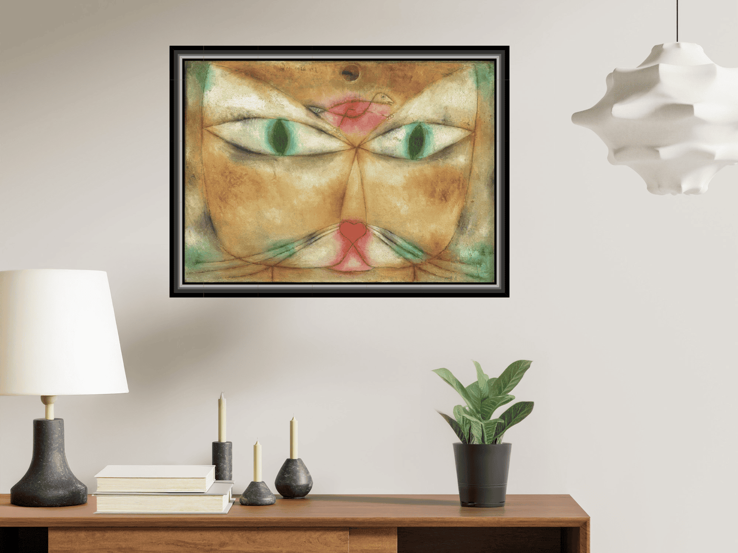 Katze und Vogel | Paul Klee