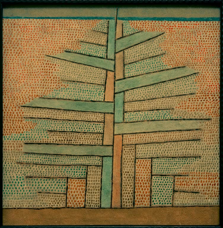 Kunstdruck „Kiefer“ von Paul Klee, handgefertigt in Deutschland