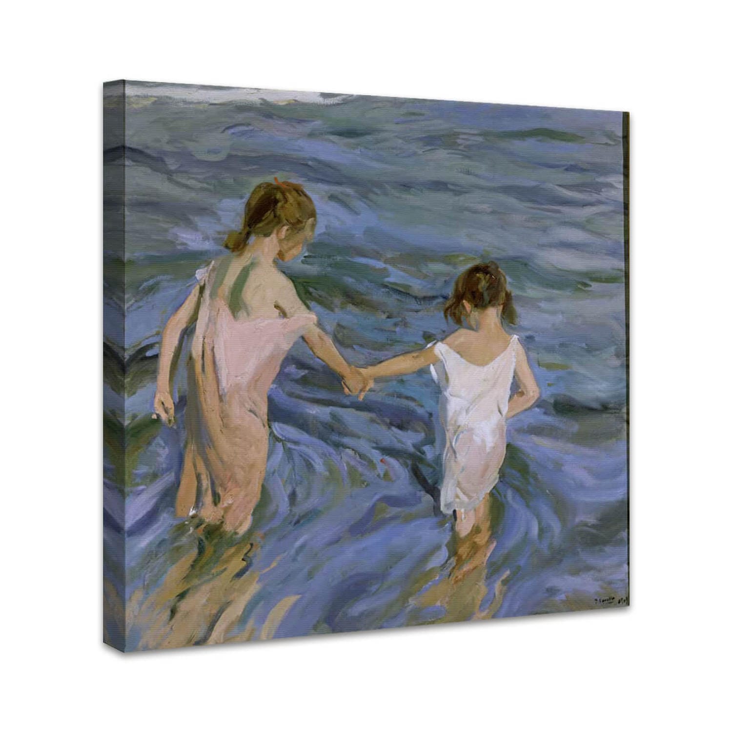 Kinder am Meer | Joaquin Sorolla
