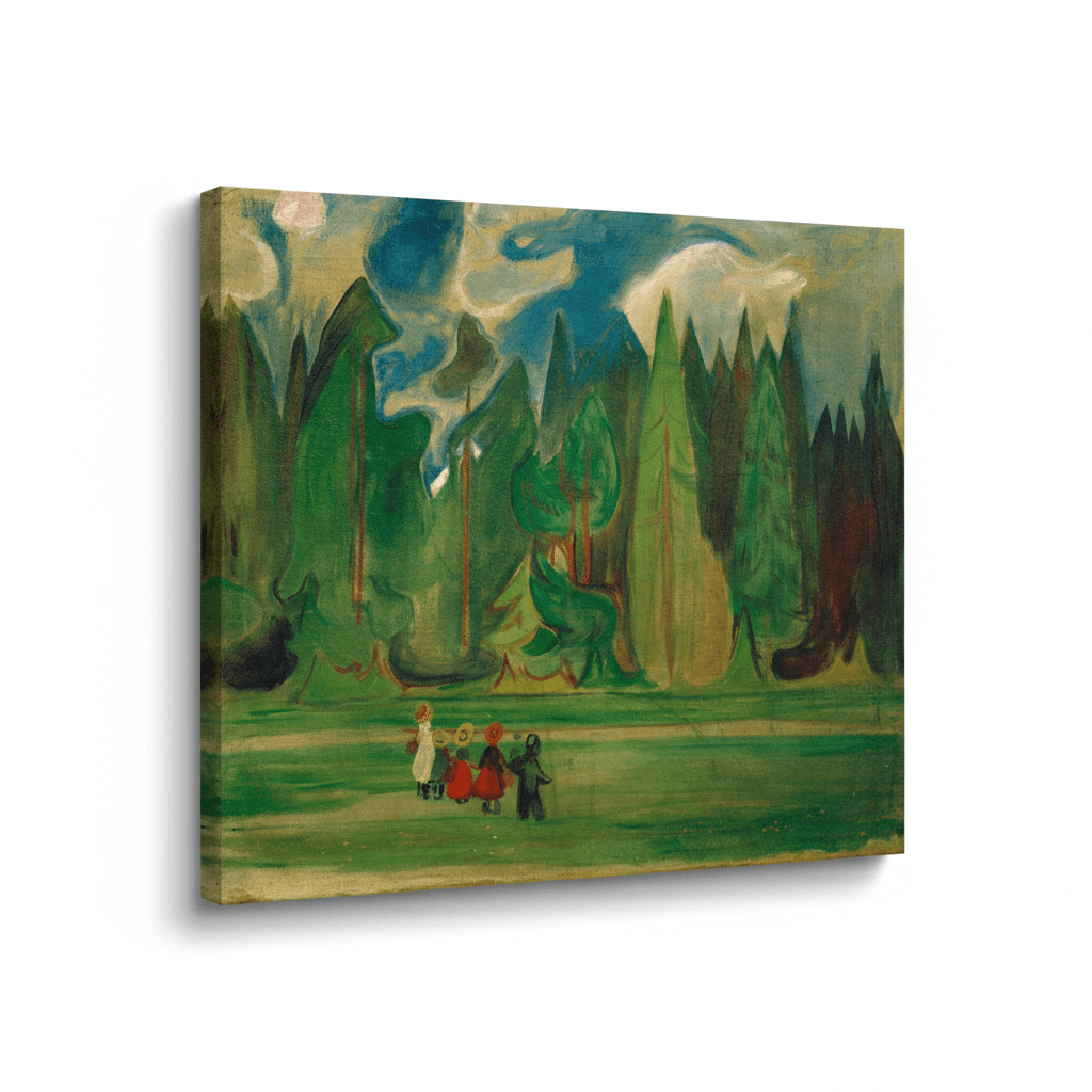 Kinder im Wald | Edvard Munch