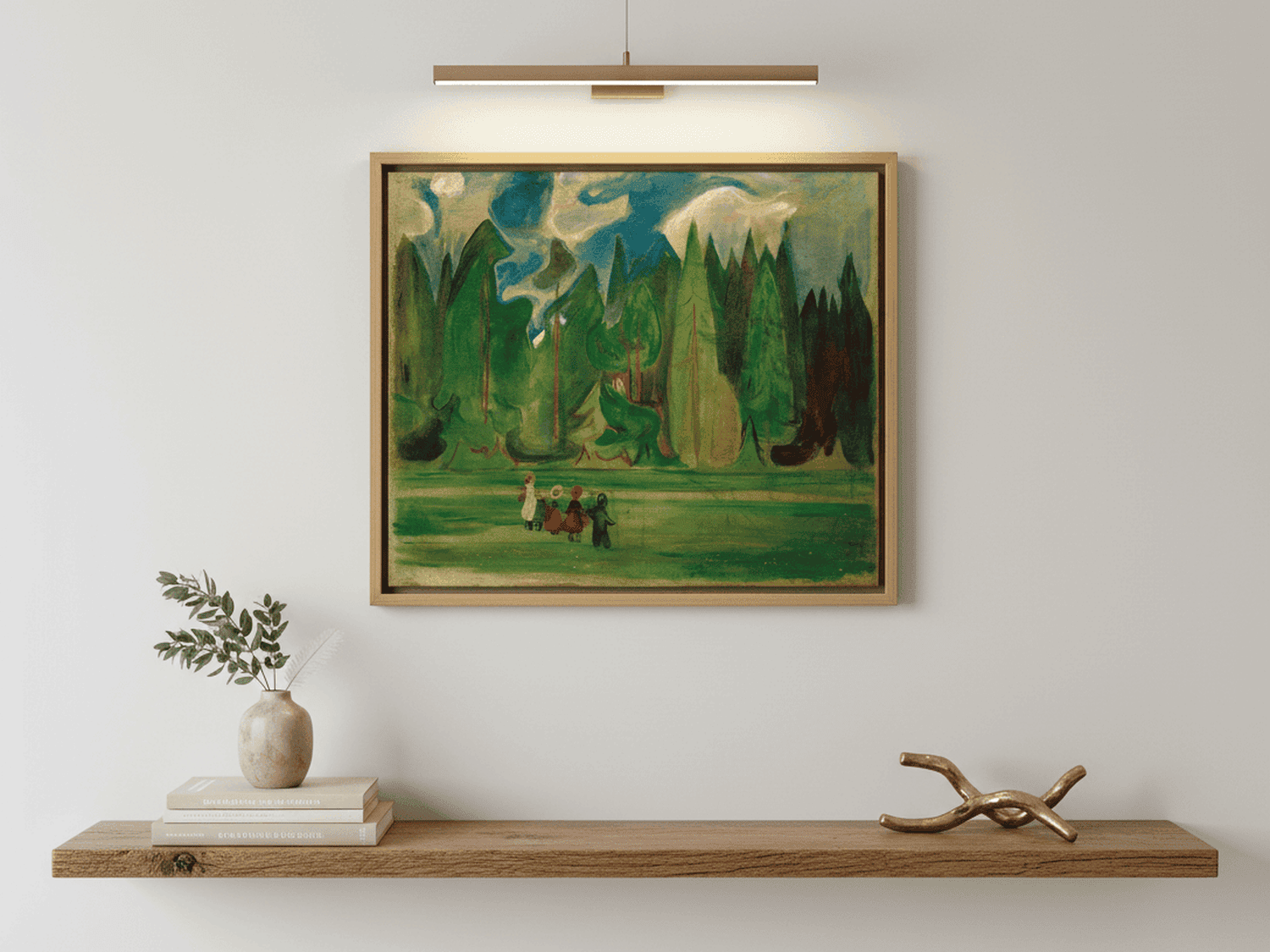 Kinder im Wald | Edvard Munch