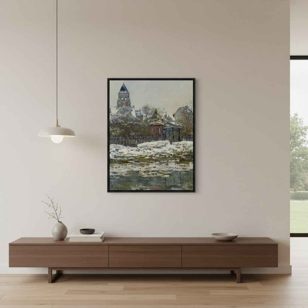 Kirche von Vétheuil | Claude Monet