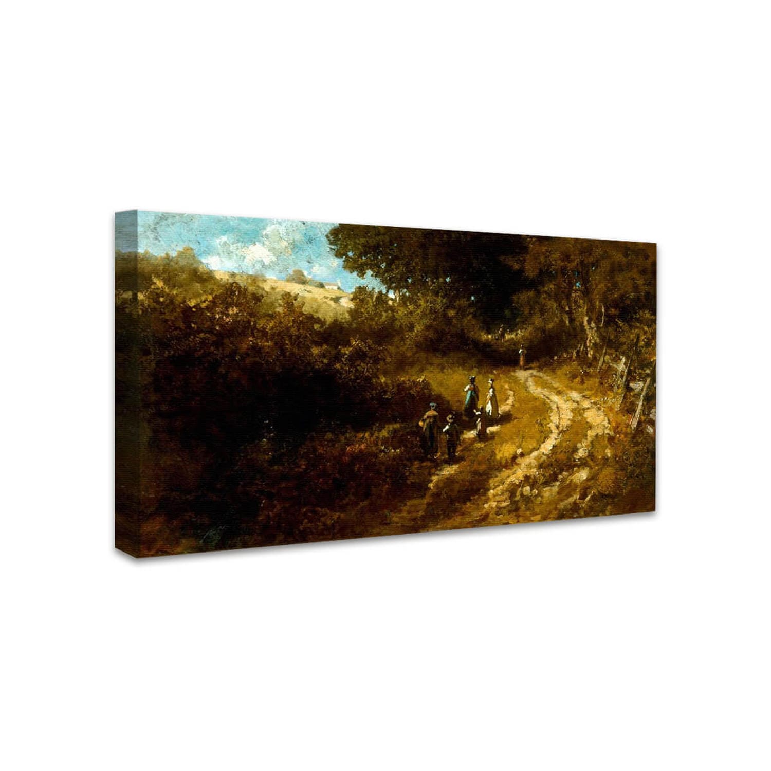 Kirchgang bei Dachau | Carl Spitzweg