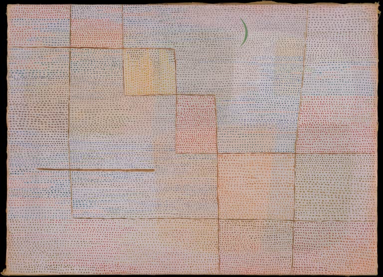 Kunstdruck „Klärung“ von Paul Klee, handgefertigt in Deutschland