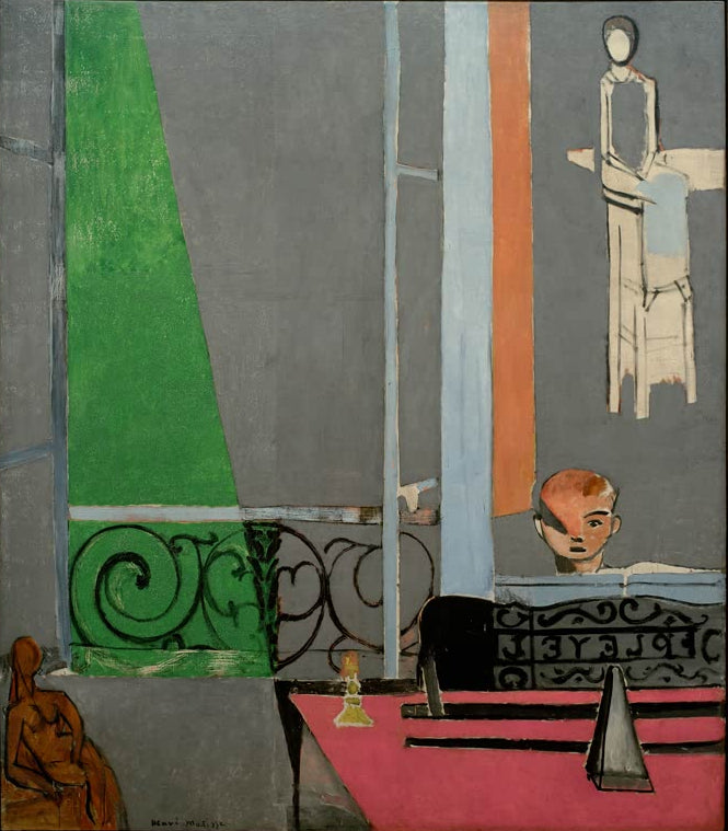Kunstdruck „Klavierstunde“ von Henri Matisse, handgefertigt in Deutschland