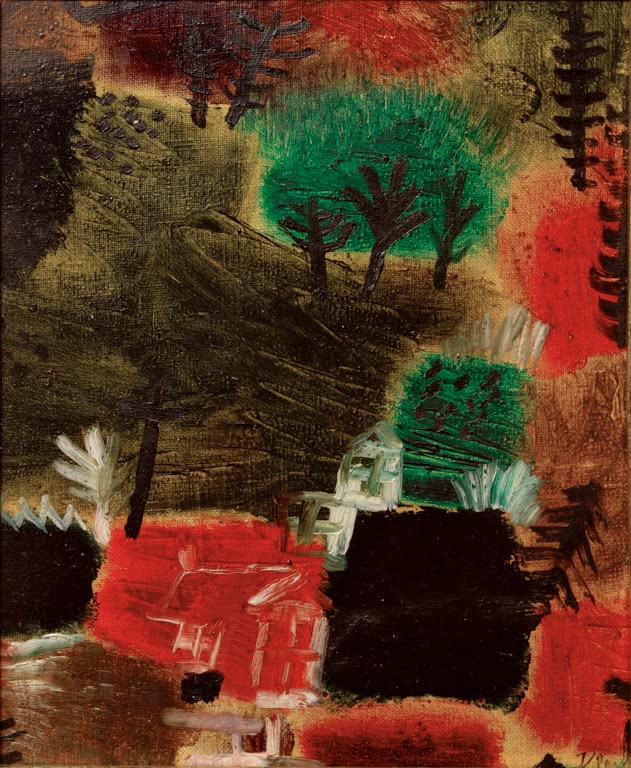Kunstdruck „Kleine Landschaft“ von Paul Klee