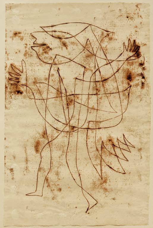 Kunstdruck „Kleiner Narr in Trance 2“ von Paul Klee