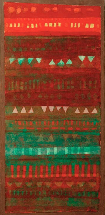 Kunstdruck „Kleinglieder in Lagen“ von Paul Klee