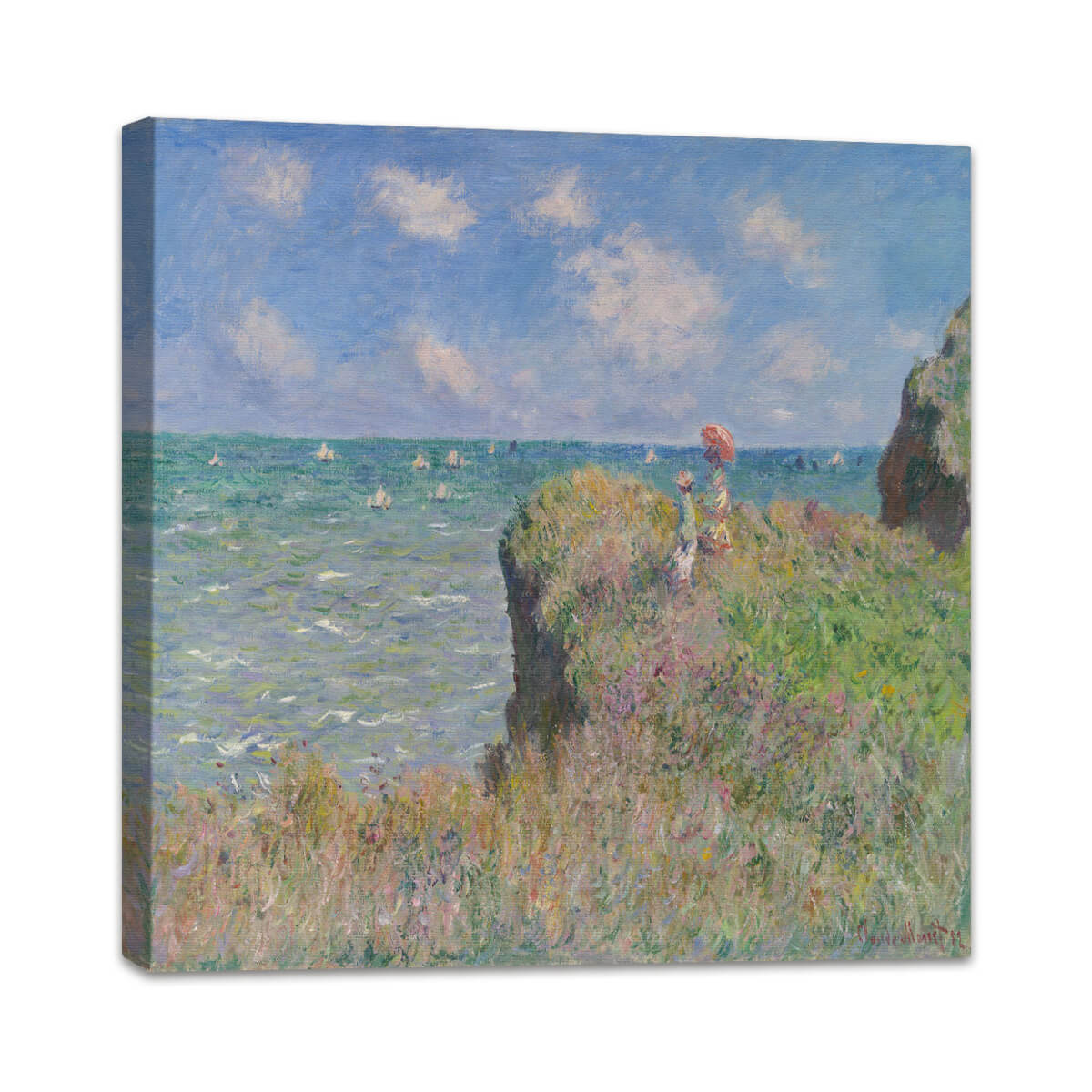 Klippenweg bei Pourville | Claude Monet