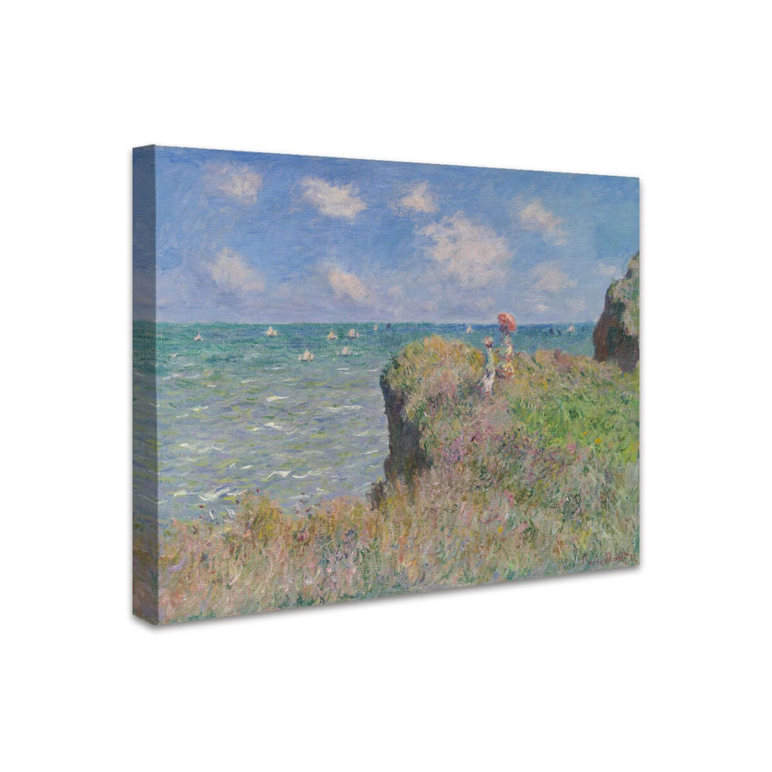 Klippenweg bei Pourville | Claude Monet