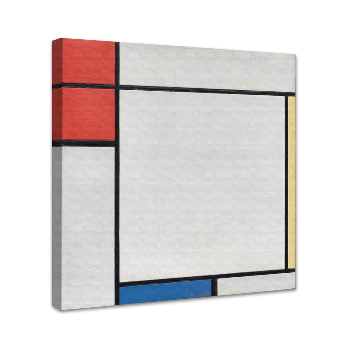 Komposition mit Rot, Gelb und Blau | Piet Mondrian