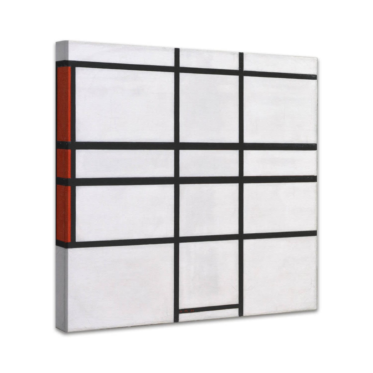 Komposition mit Weiß und Rot | Piet Mondrian