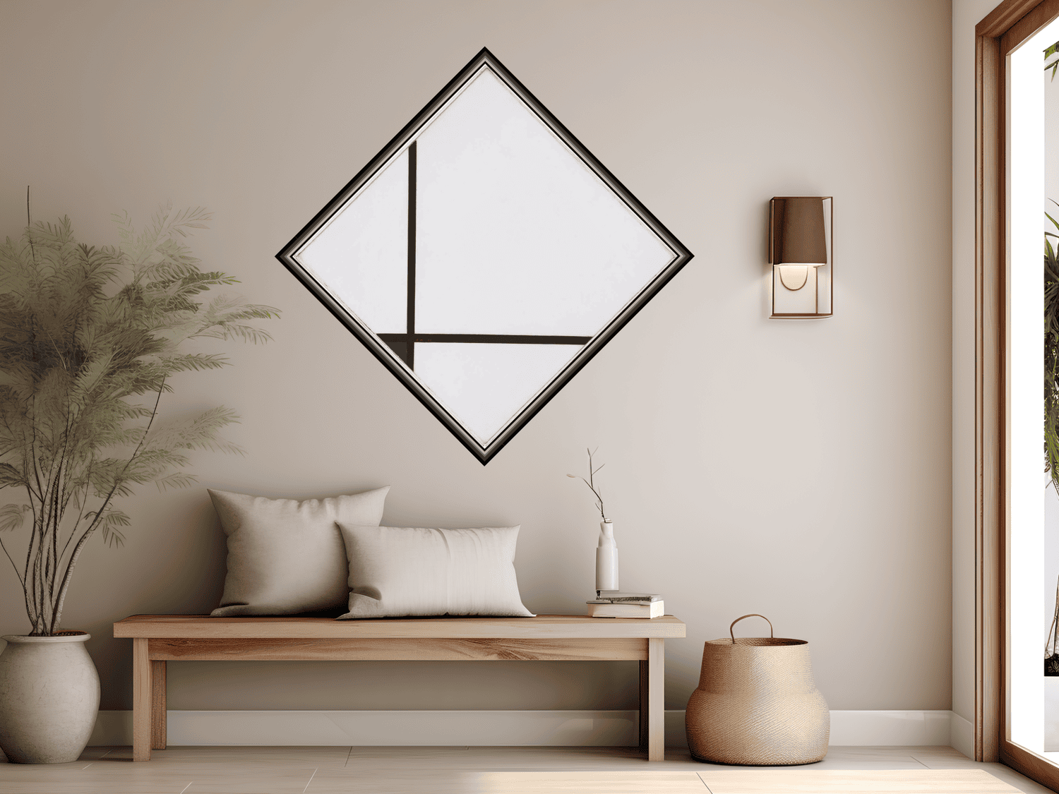 Komposition mit Blau | Piet Mondrian