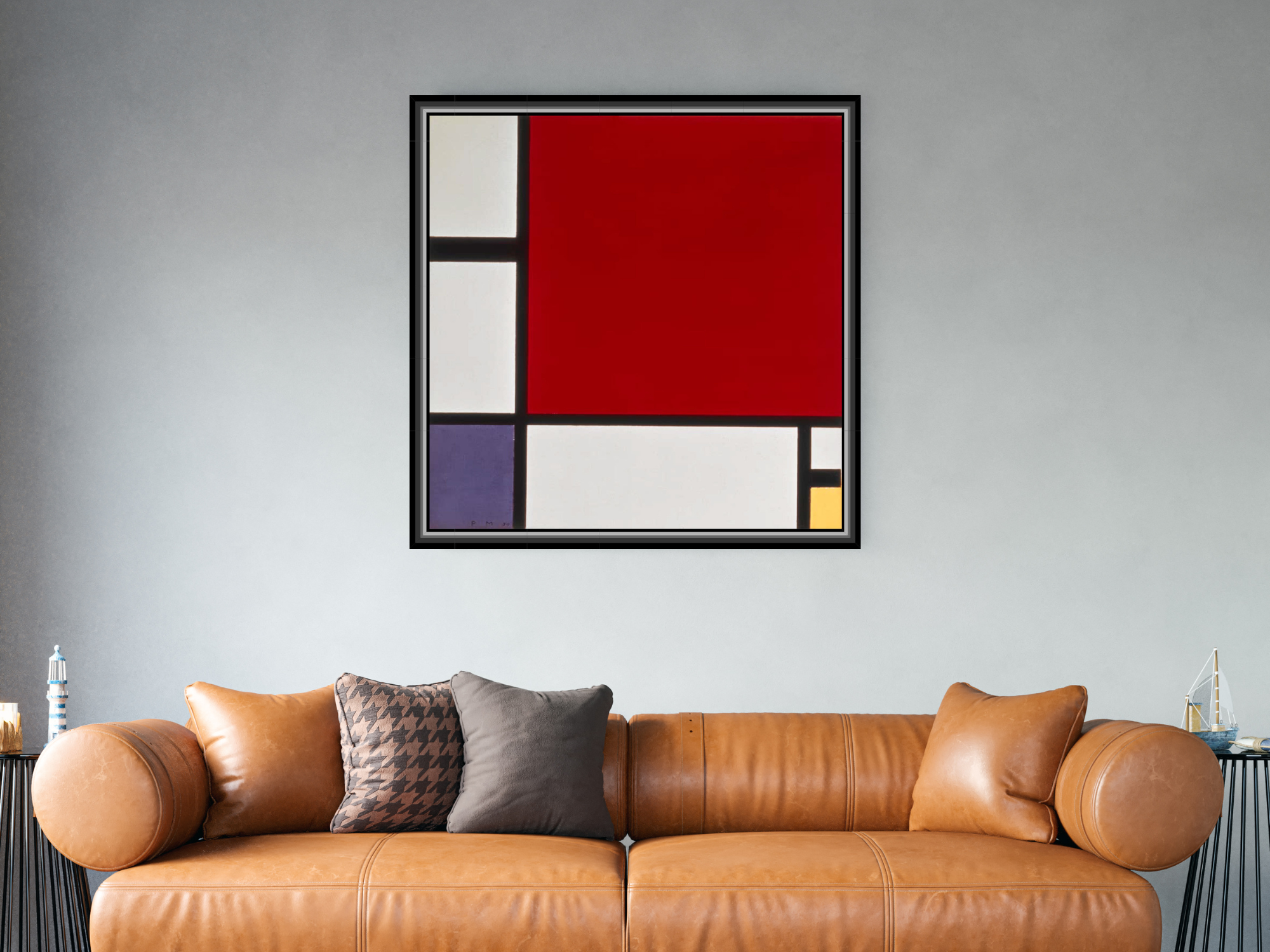 Komposition mit Rot, Blau und Gelb | Piet Mondrian