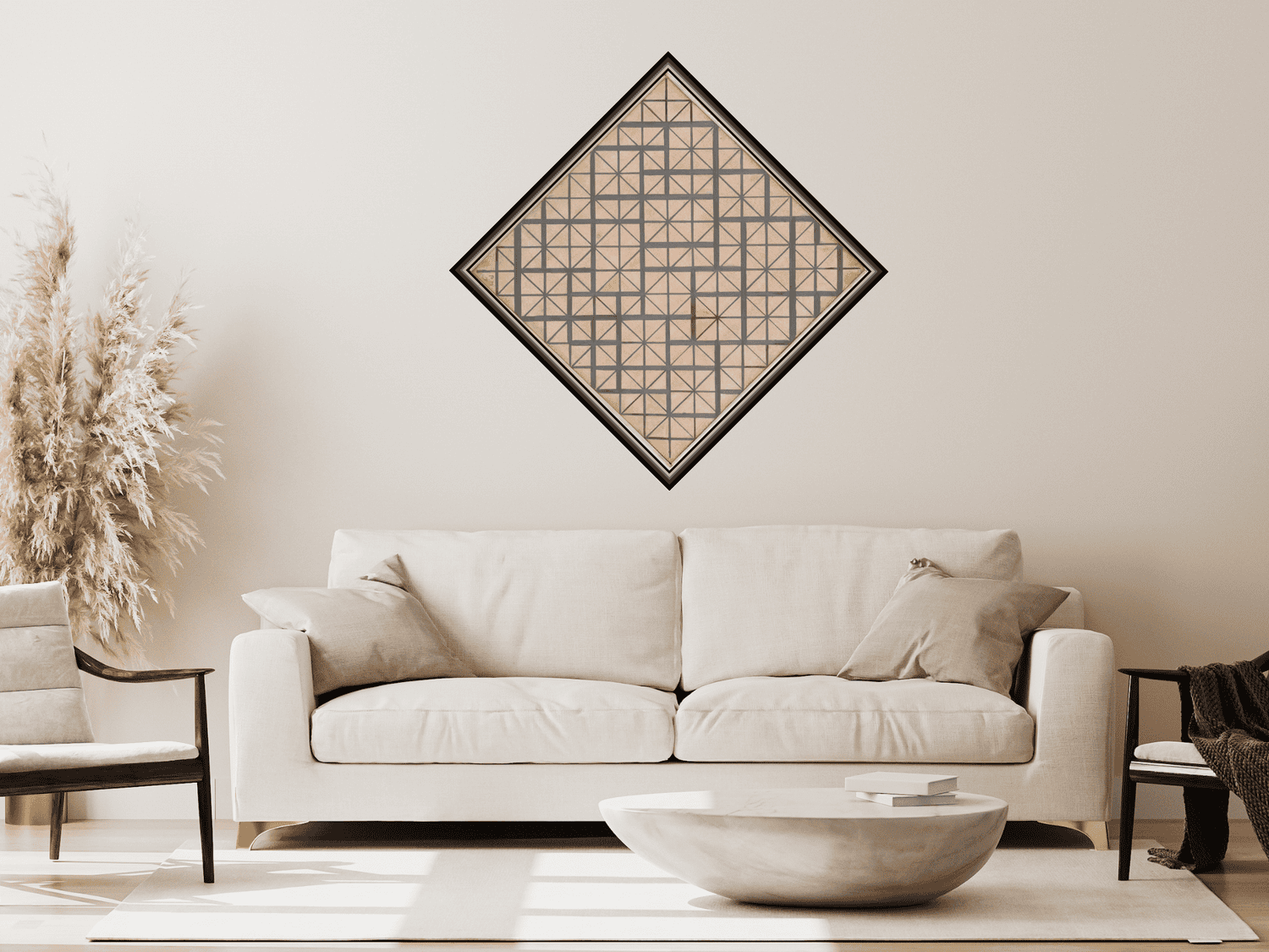 Komposotion mit Schwarz und Grau | Piet Mondrian