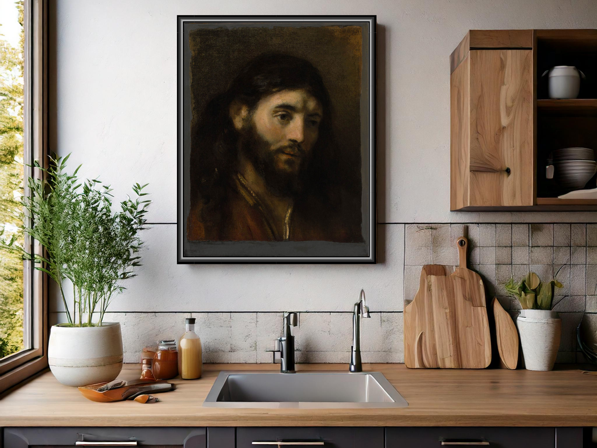 Kopf Christi | Rembrandt van Rijn