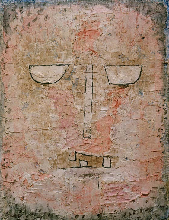Kunstdruck „Kopf eines Märtyrers“ von Paul Klee