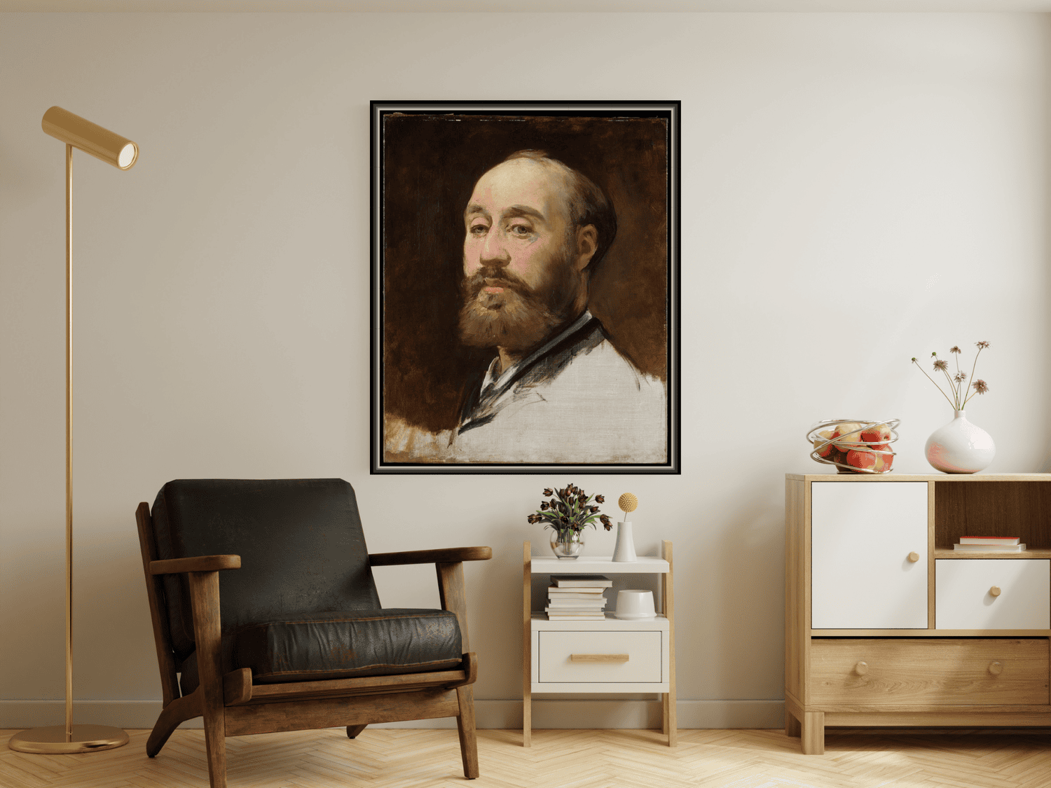 Kopf von Jean-Baptiste Faure (1830–1914) | Edouard Manet