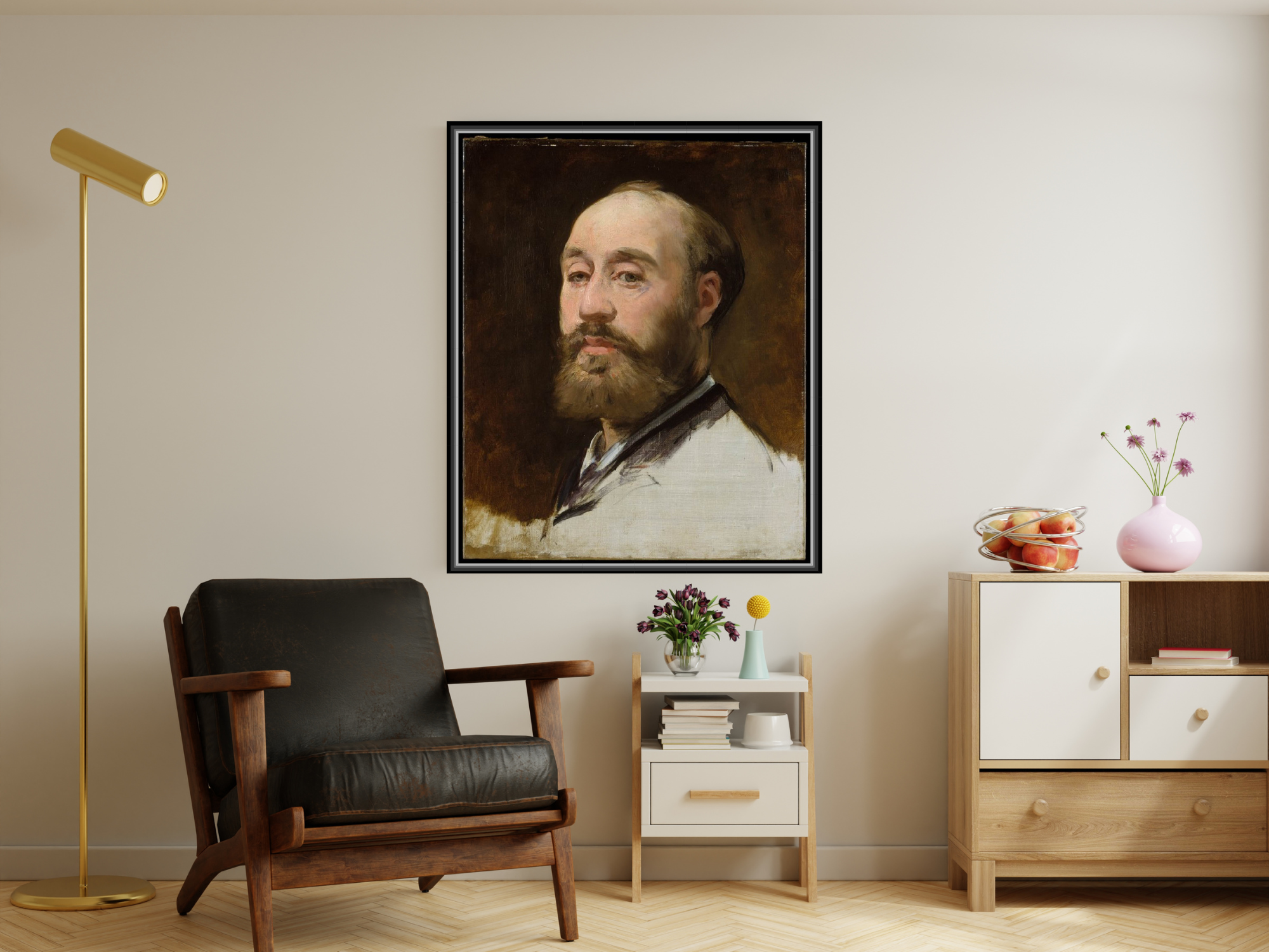 Kopf von Jean-Baptiste Faure (1830–1914) | Edouard Manet