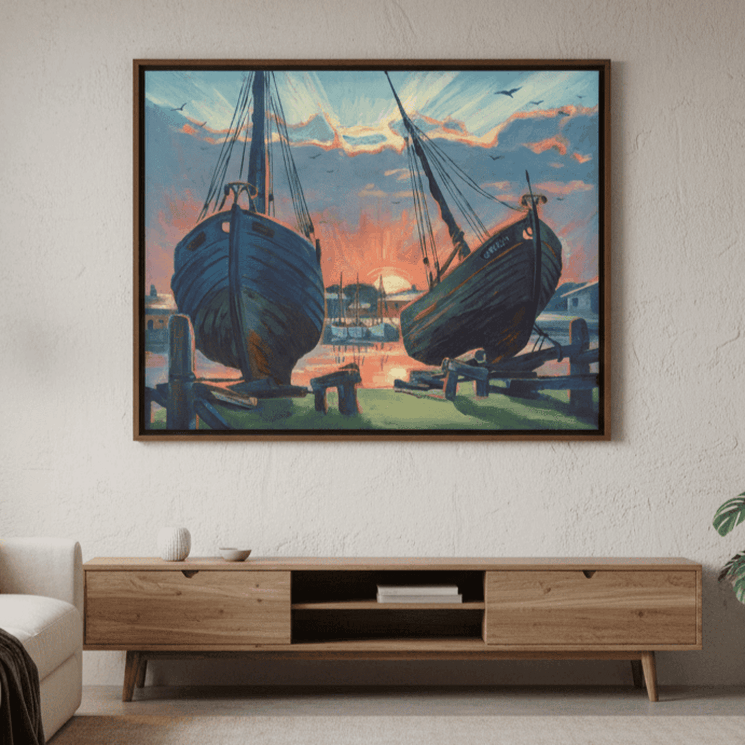 Kutter zur Reparatur | Max Pechstein