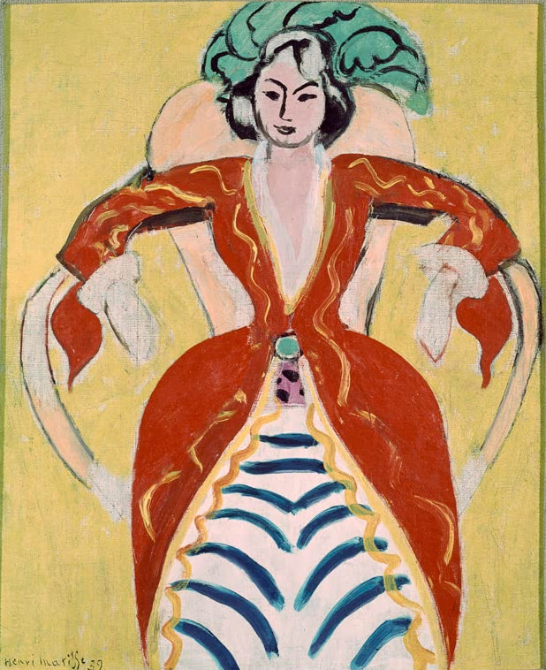 Kunstdruck des Gemäldes „La France“ von Henri Matisse – hochwertiger Kunstdruck, erhältlich als Poster oder auf Leinwand.