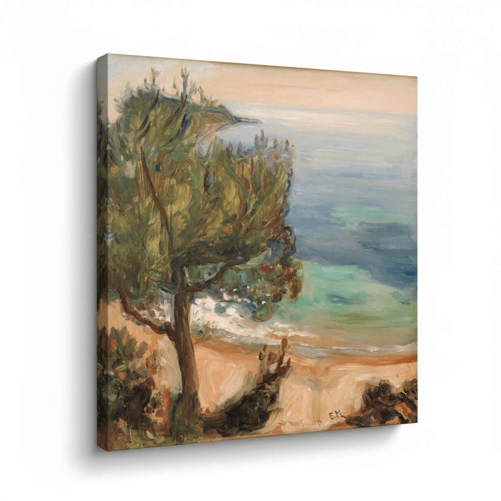 Landschaft bei Nizza | Edvard Munch