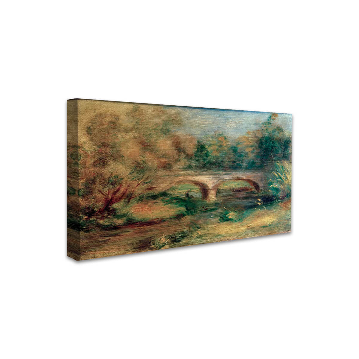 Landschaft mit Brücke | Pierre-Auguste Renoir