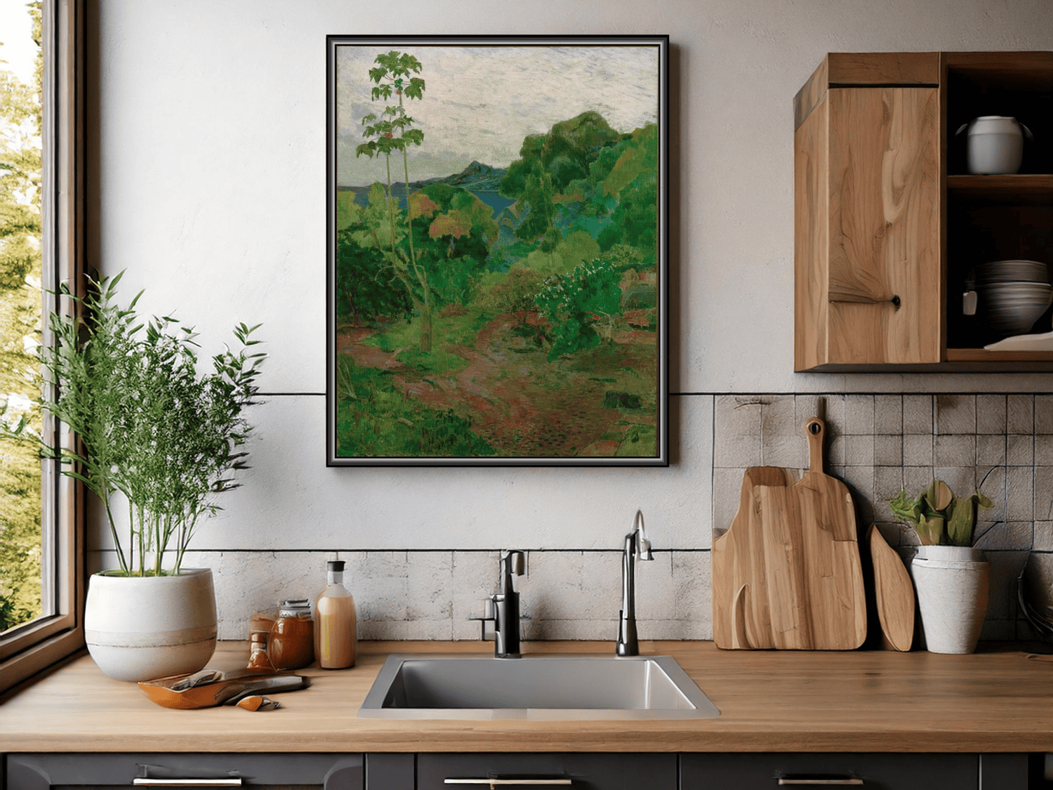 Landschaft auf Martinique | Paul Gauguin