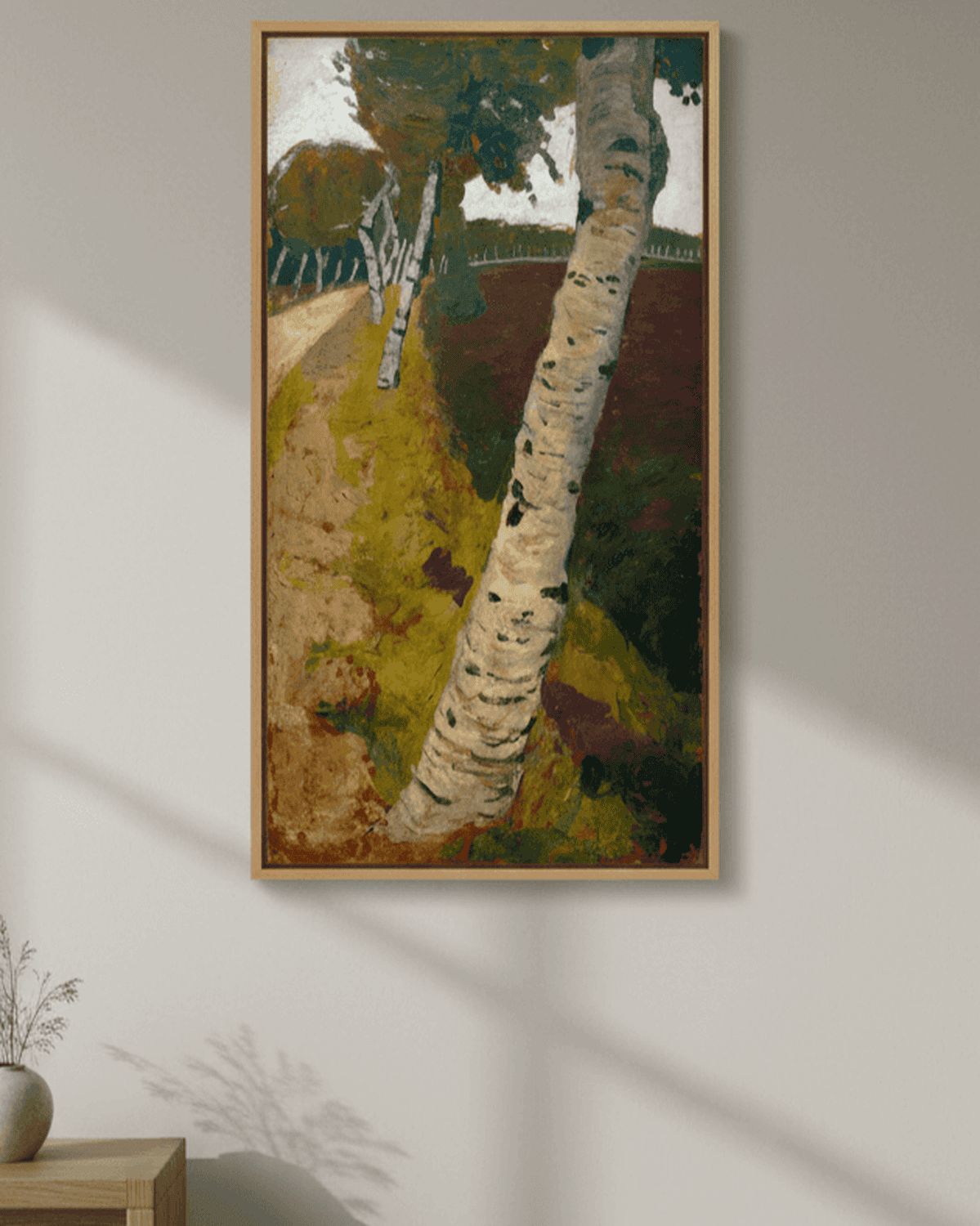 Landstraße mit Birken | Paula Modersohn-Becker