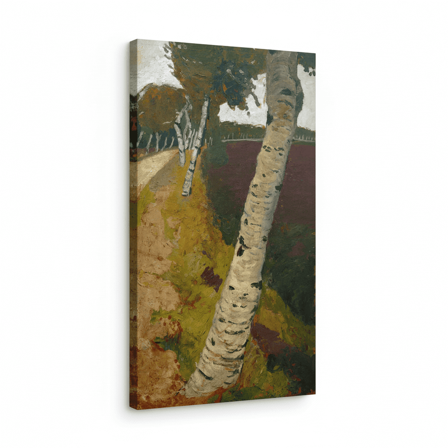 Landstraße mit Birken | Paula Modersohn-Becker