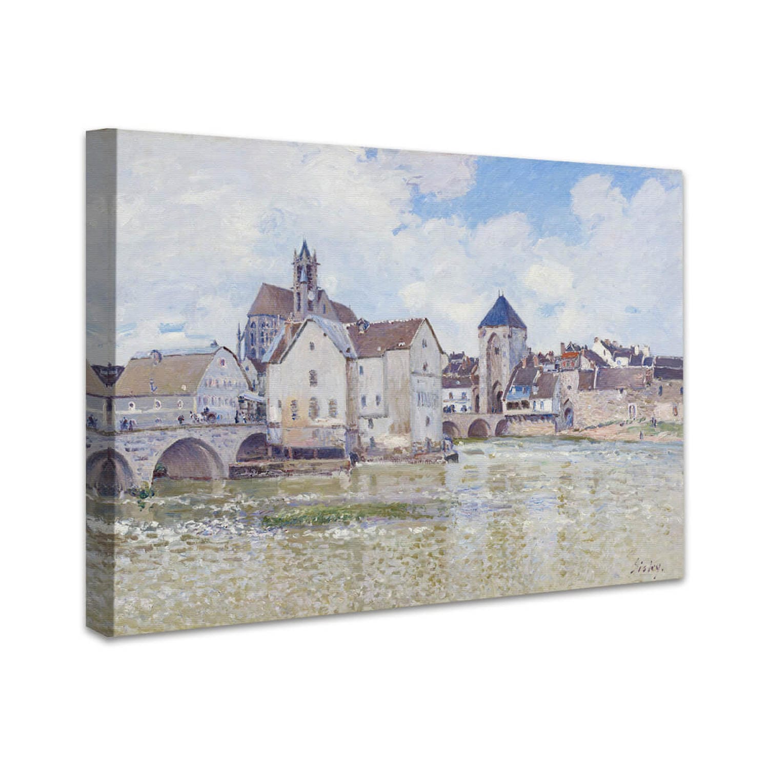 Le Pont de Moret | Alfred Sisley